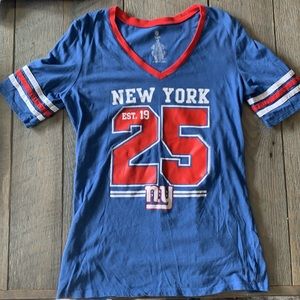 Lot of 4 vintage NY Giants women’s shirts